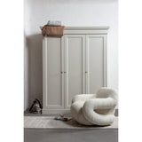 FOLKE FAUTEUIL CHENILLE NATUREL MELANGE