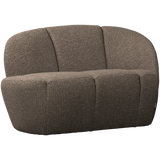 MOJO 2-ZITS BANKJE RECHTS BOUCLE BRUIN MELANGE