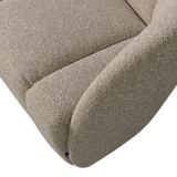 MOJO 2-ZITS BANKJE RECHTS BOUCLE BEIGE MELANGE