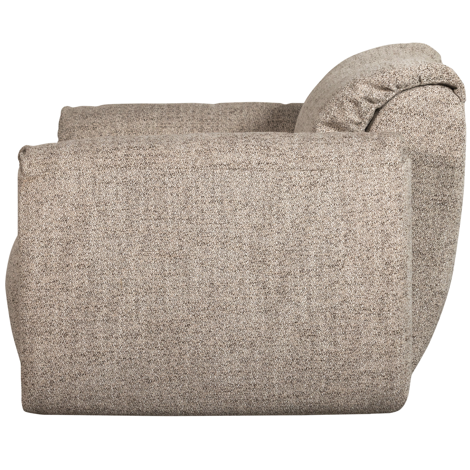 BAGGY LOVESEAT GEWEVEN STOF BRUIN MELANGE