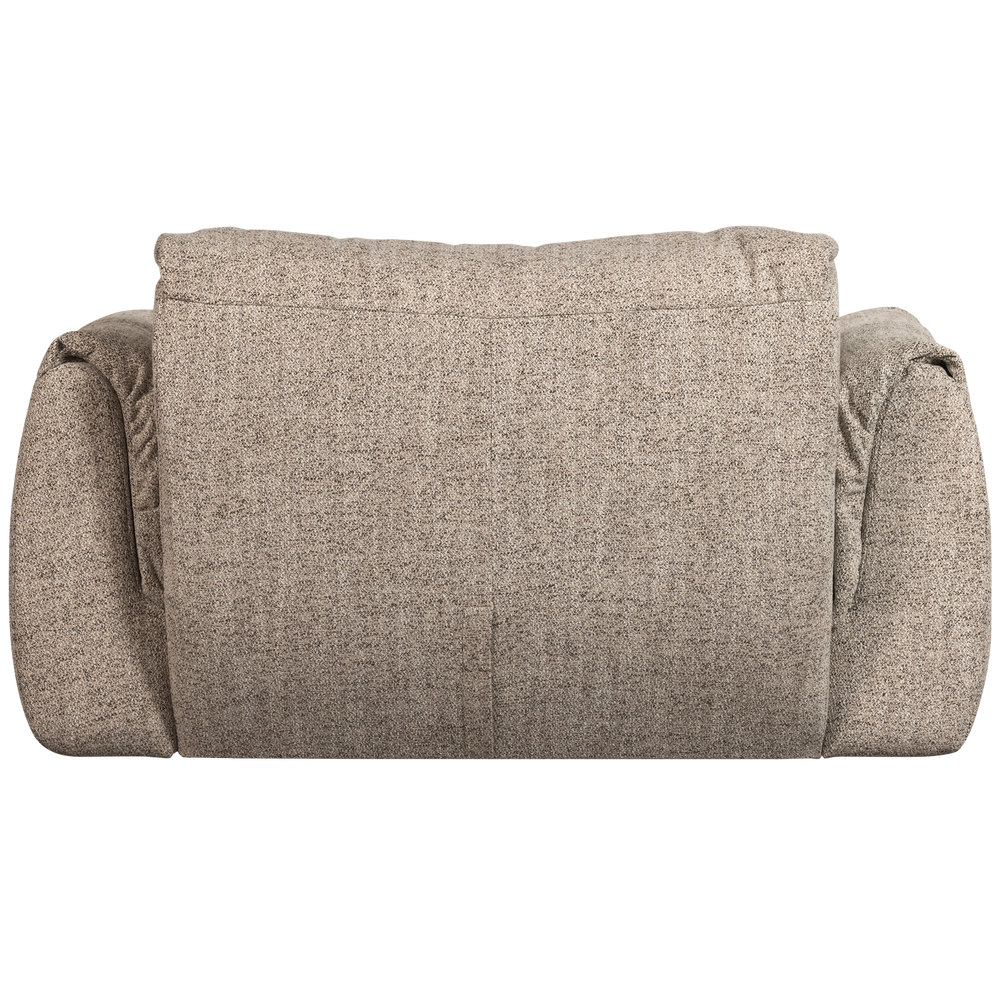 BAGGY LOVESEAT GEWEVEN STOF BRUIN MELANGE