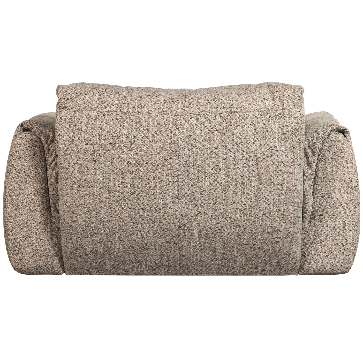 BAGGY LOVESEAT GEWEVEN STOF BRUIN MELANGE