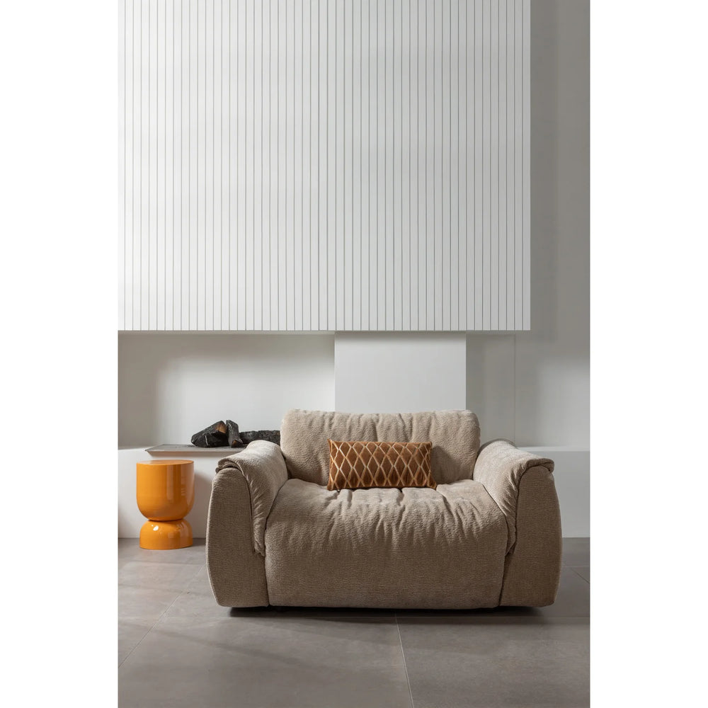 WOOOD - Hekla bijzettafel metaal oranje