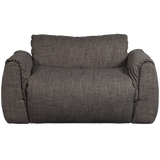 BAGGY LOVESEAT GEWEVEN STOF WARMGRIJS MELANGE