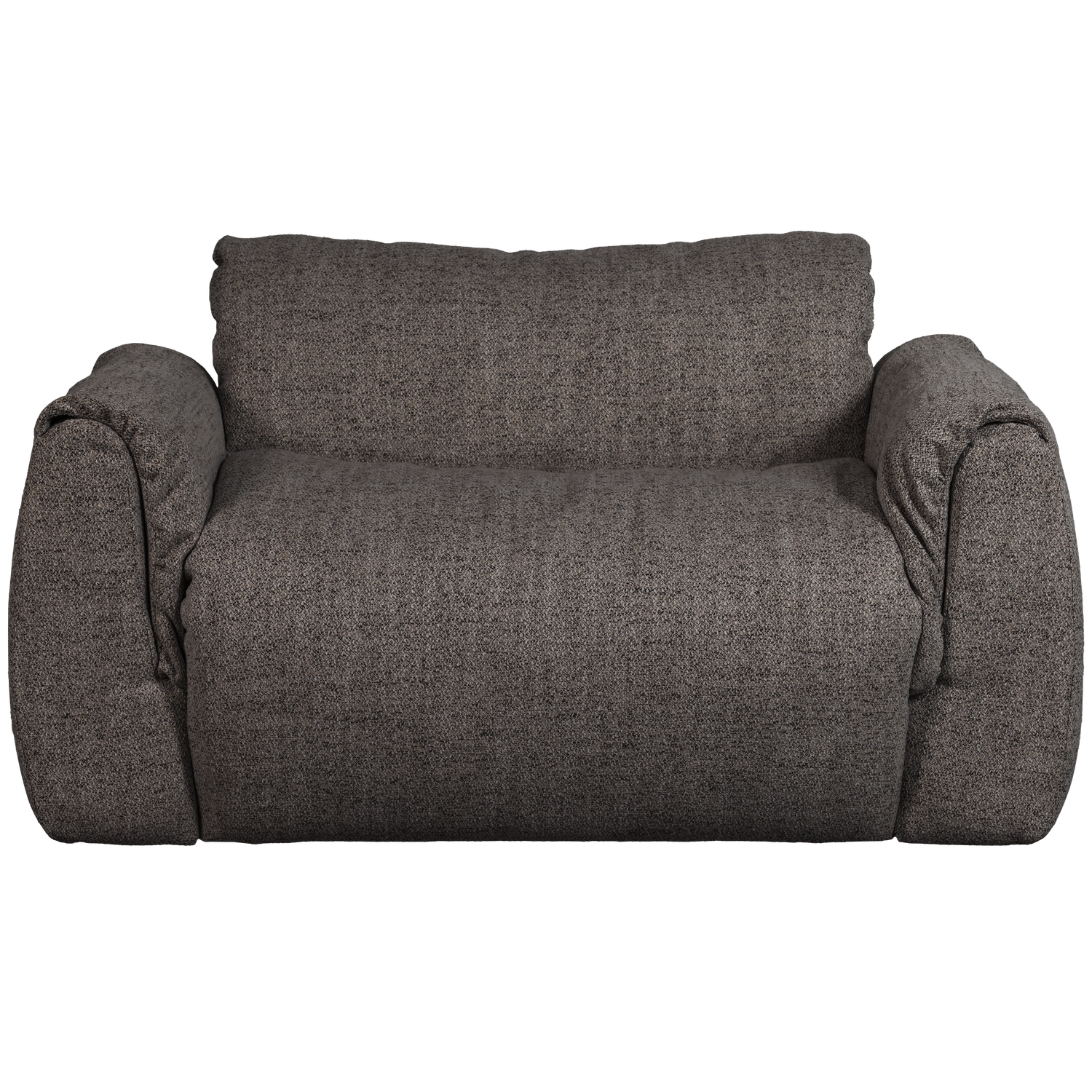 BAGGY LOVESEAT GEWEVEN STOF WARMGRIJS MELANGE