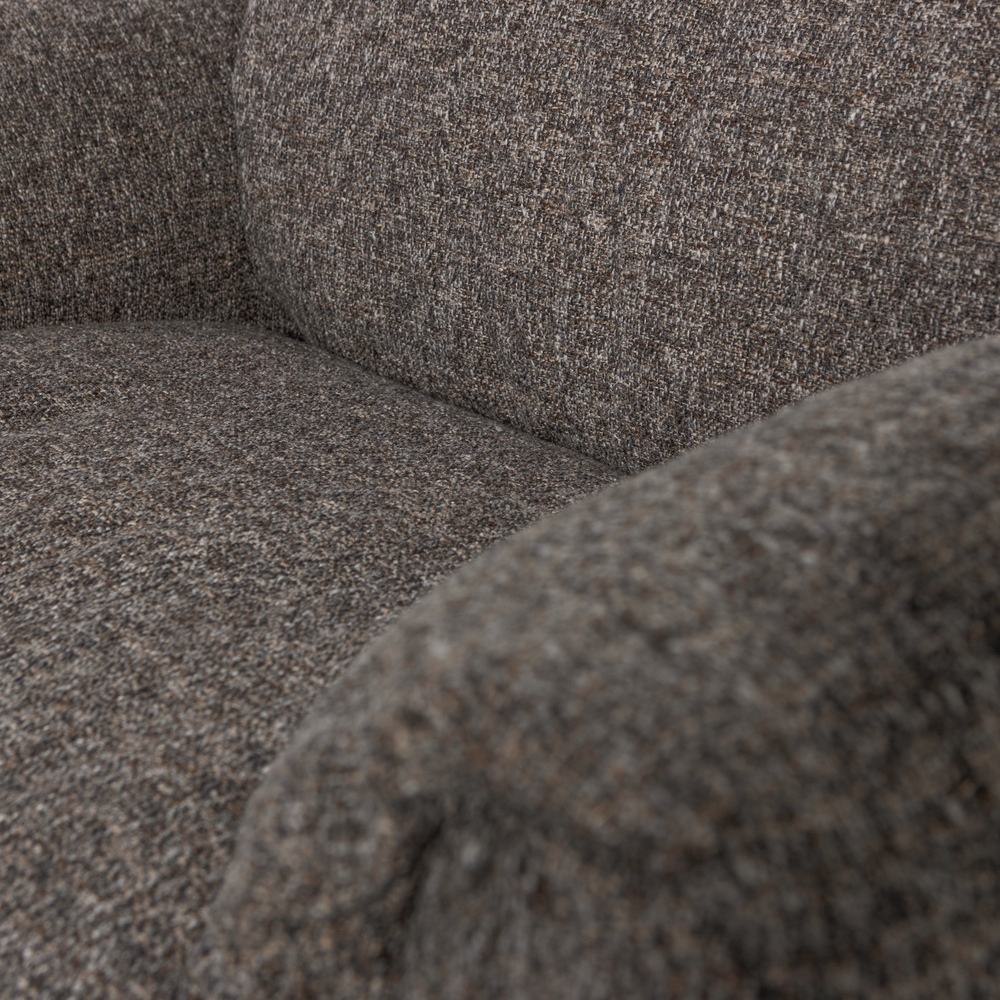 BAGGY LOVESEAT GEWEVEN STOF WARMGRIJS MELANGE