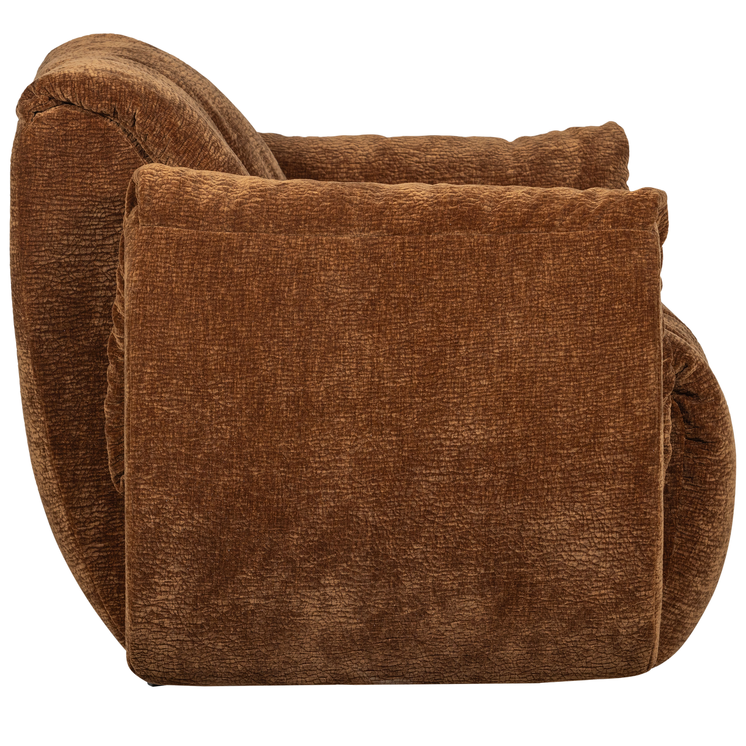 BAGGY DRAAIFAUTEUIL 3D CHENILLE MIDDENBRUIN