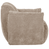 BAGGY DRAAIFAUTEUIL 3D CHENILLE ZAND