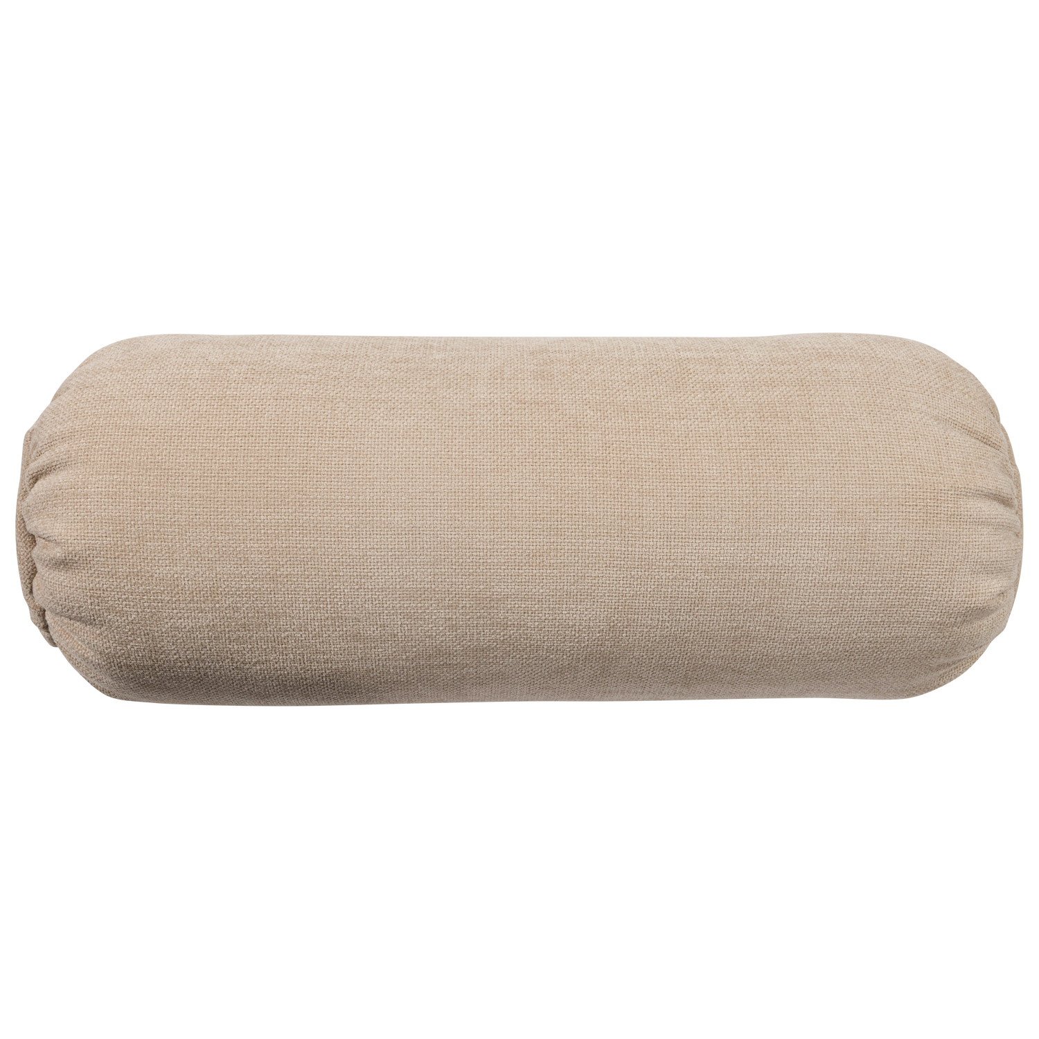 BAGGY ROLKUSSEN 50XO23 CM GEWEVEN CHENILLE ZAND