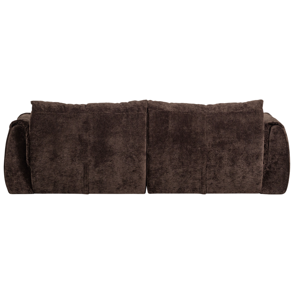 BAGGY 2-ZITS BANK 3D CHENILLE DONKERBRUIN