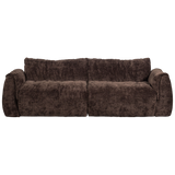 BAGGY 2-ZITS BANK 3D CHENILLE DONKERBRUIN