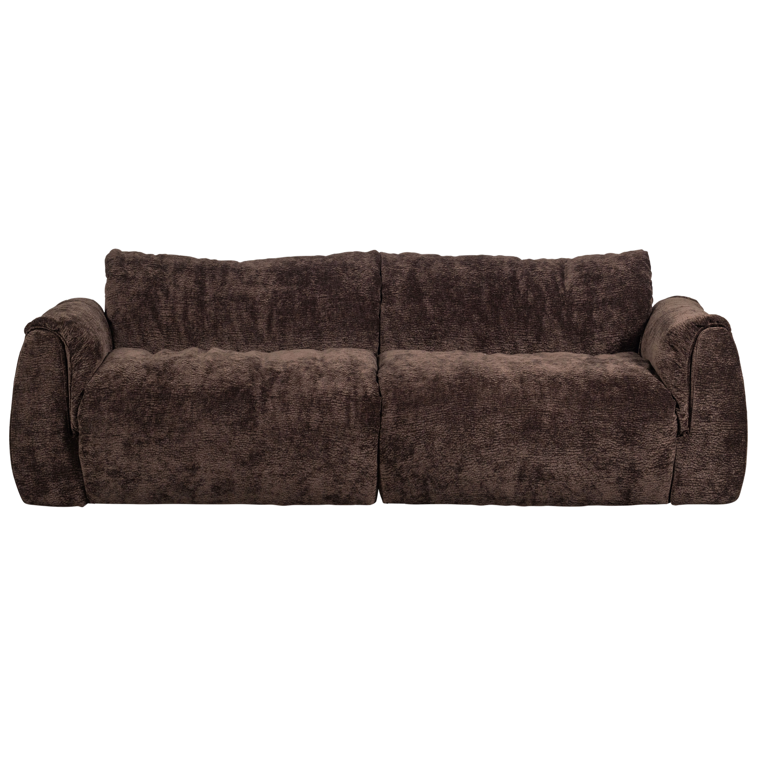 BAGGY 2-ZITS BANK 3D CHENILLE DONKERBRUIN