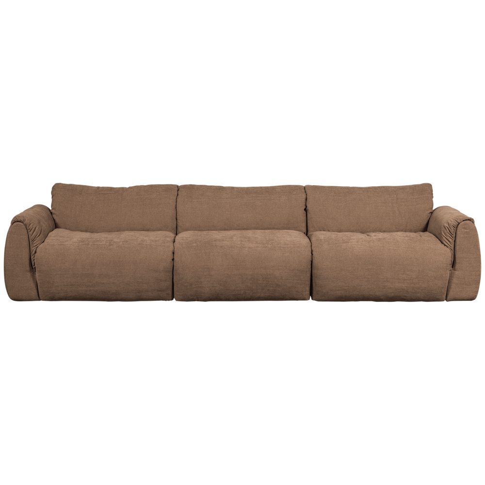 BAGGY 3-ZITS BANK GEWEVEN CHENILLE BRUIN