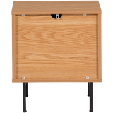 WOOOD - Tours ladekast/nachtkastje 2 lades melamine/mdf naturel