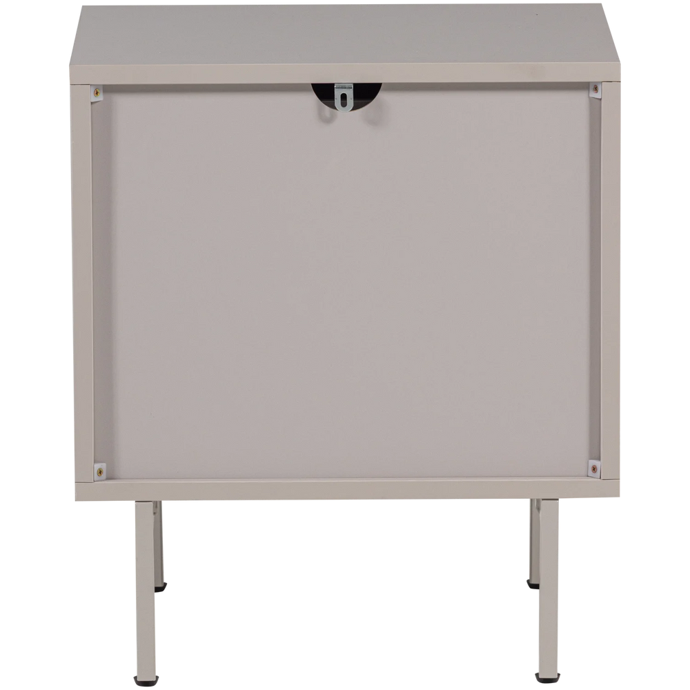 WOOOD - Tours ladekast/nachtkastje 2 lades melamine/mdf zand