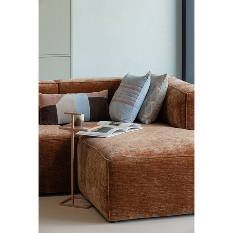 FEIS KUSSENS VELVET ROZE/NATUREL - SET VAN 3