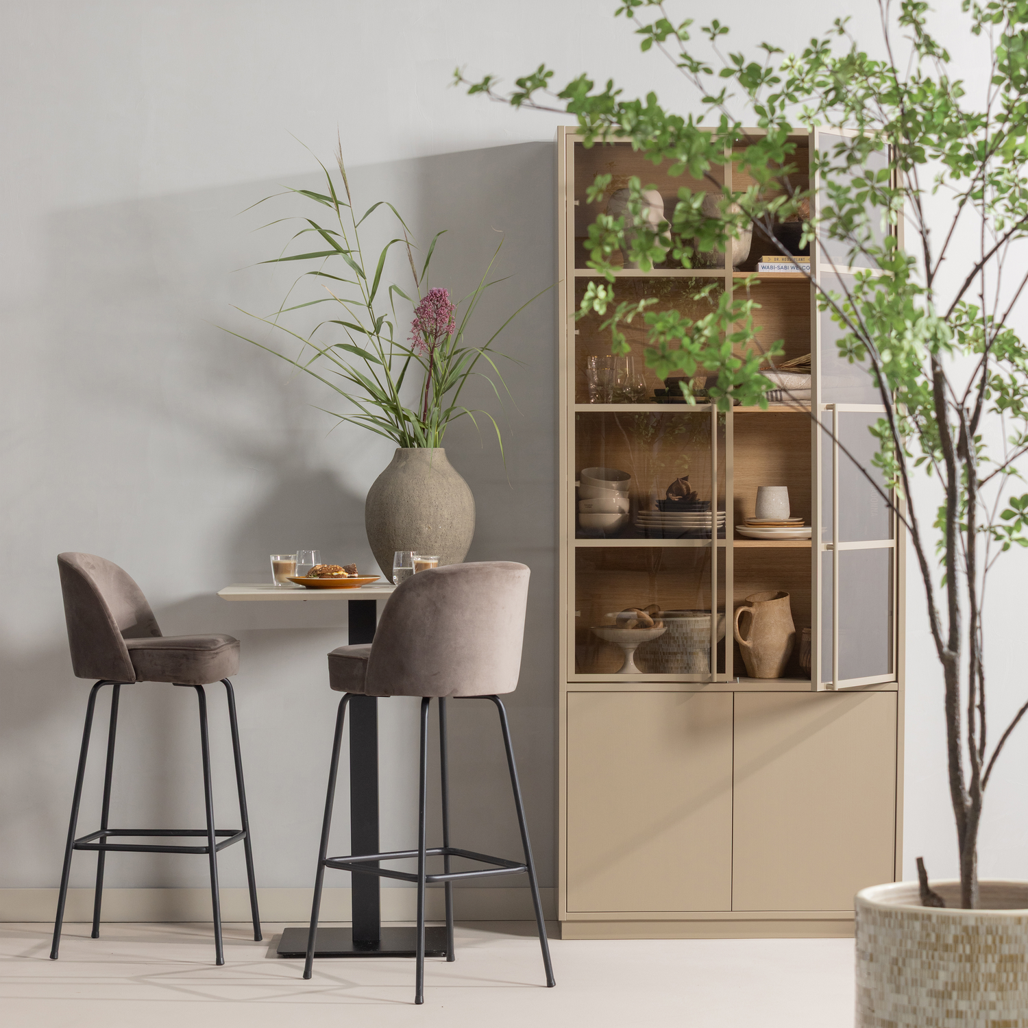 CASA BUFFETKAST GRENEN MUD [fsc]