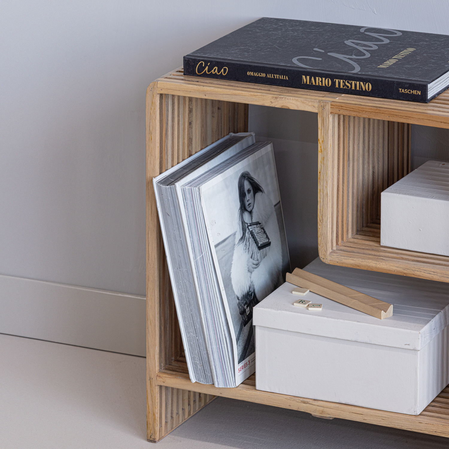 JASMIJN SIDETABLE RECYCLED TEAK NATUREL