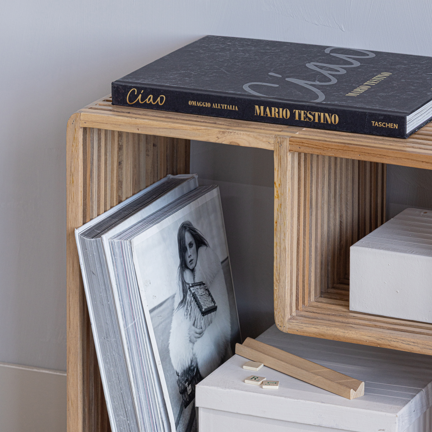 JASMIJN SIDETABLE RECYCLED TEAK NATUREL