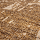 WOOOD - Ian handgeweven vloerkleed wol/katoen bruin 170x240cm