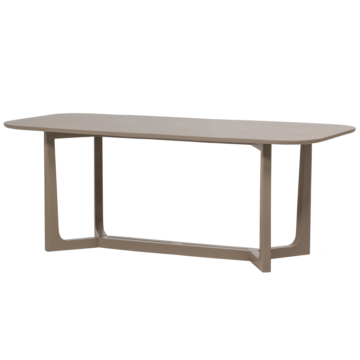 FERION EETTAFEL MANGOHOUT MUD 180X90CM