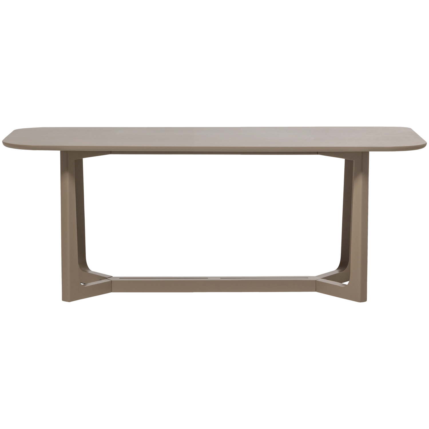 FERION EETTAFEL MANGOHOUT MUD 180X90CM