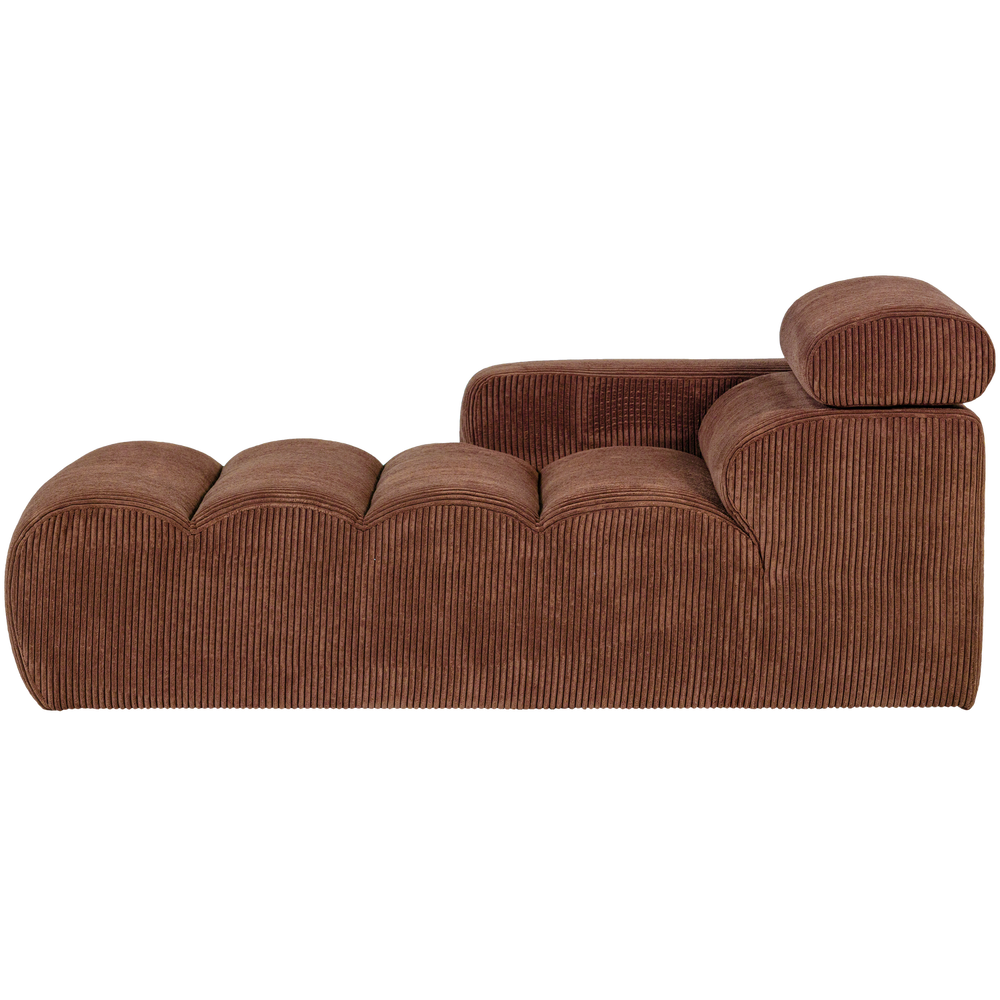 NOVI CHAISE LONGUE ELEMENT ARM LINKS RIBSTOF TERRA