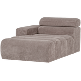 NOVI CHAISE LONGUE ELEMENT ARM LINKS RIBSTOF ZAND