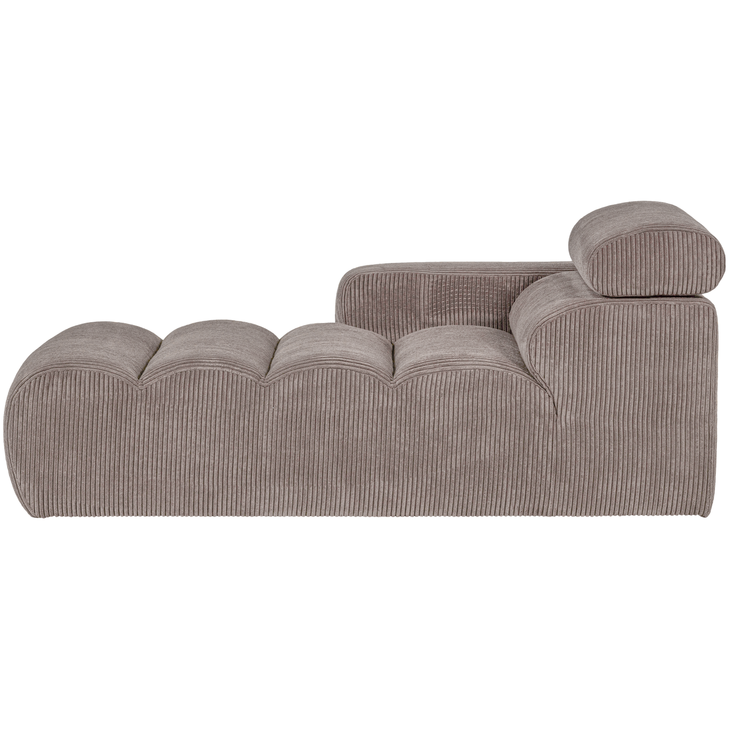 NOVI CHAISE LONGUE ELEMENT ARM LINKS RIBSTOF ZAND