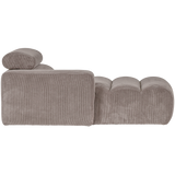 NOVI CHAISE LONGUE ELEMENT ARM LINKS RIBSTOF ZAND