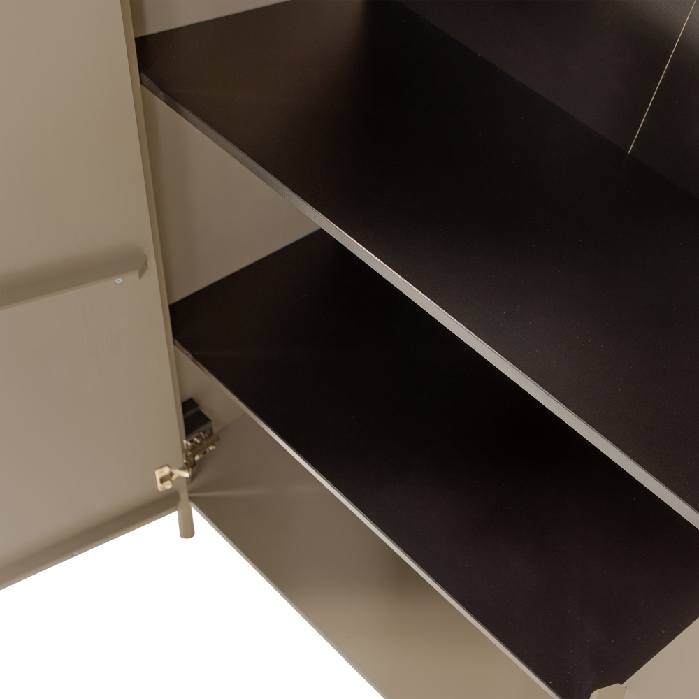 GUNNAR 2-DEURS KAST GRENEN MUD [fsc]