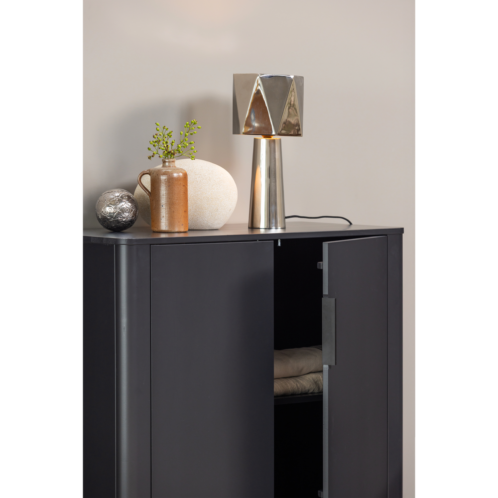 REA TAFELLAMP METAAL CHROOM