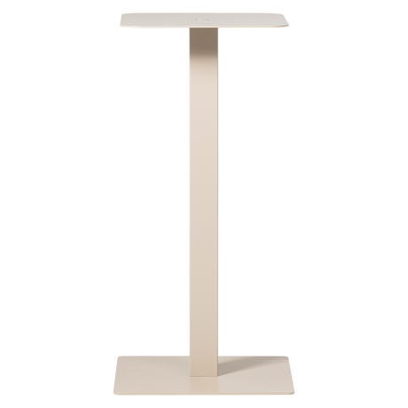 BISTRO VIERKANTE BARTAFEL POOT METAAL DAKARGRAU 105X50X50 CM