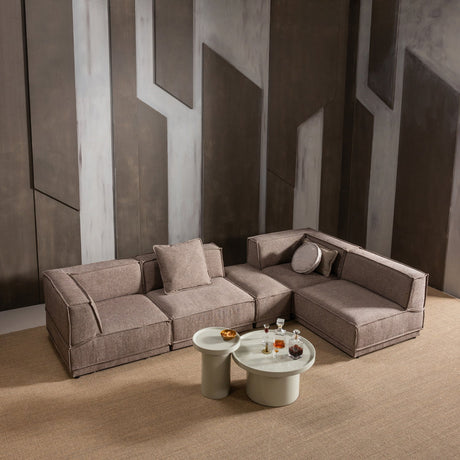 VELUNA BIJZETTAFEL 51X40 CM HOUT HOOGGLANS ZAND [fsc]