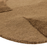 LIVO VLOERKLEED VISCOSE/WOL BRUIN 170x240 CM