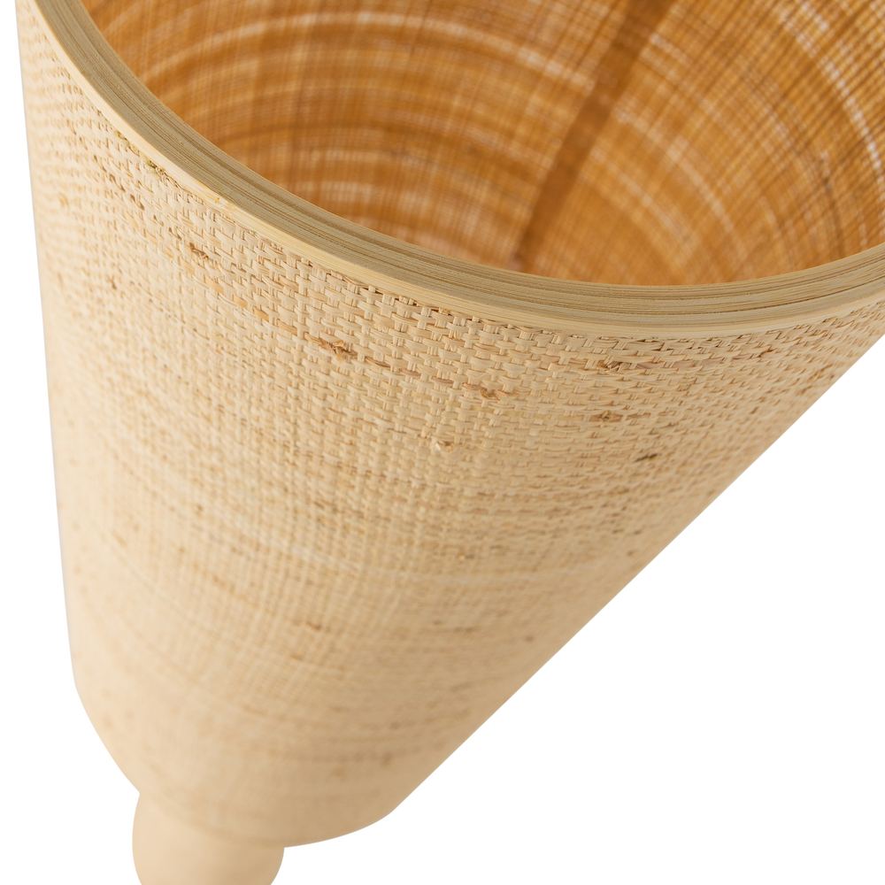 SYRO VLOERLAMP RAFFIA NATUREL 130XO30 CM