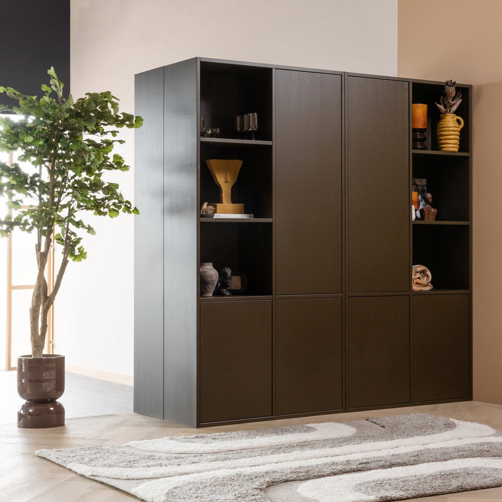 MEGGY OPBERGKAST RECHTS 108 CM GRENEN MIDDENBRUIN [fsc]