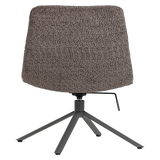 SOREN VERSTELBARE DRAAIFAUTEUIL WOLLIG BRUIN