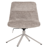 SOREN VERSTELBARE DRAAIFAUTEUIL WOLLIG GRIJS