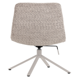 SOREN VERSTELBARE DRAAIFAUTEUIL WOLLIG GRIJS