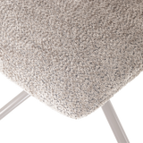 SOREN VERSTELBARE DRAAIFAUTEUIL WOLLIG GRIJS