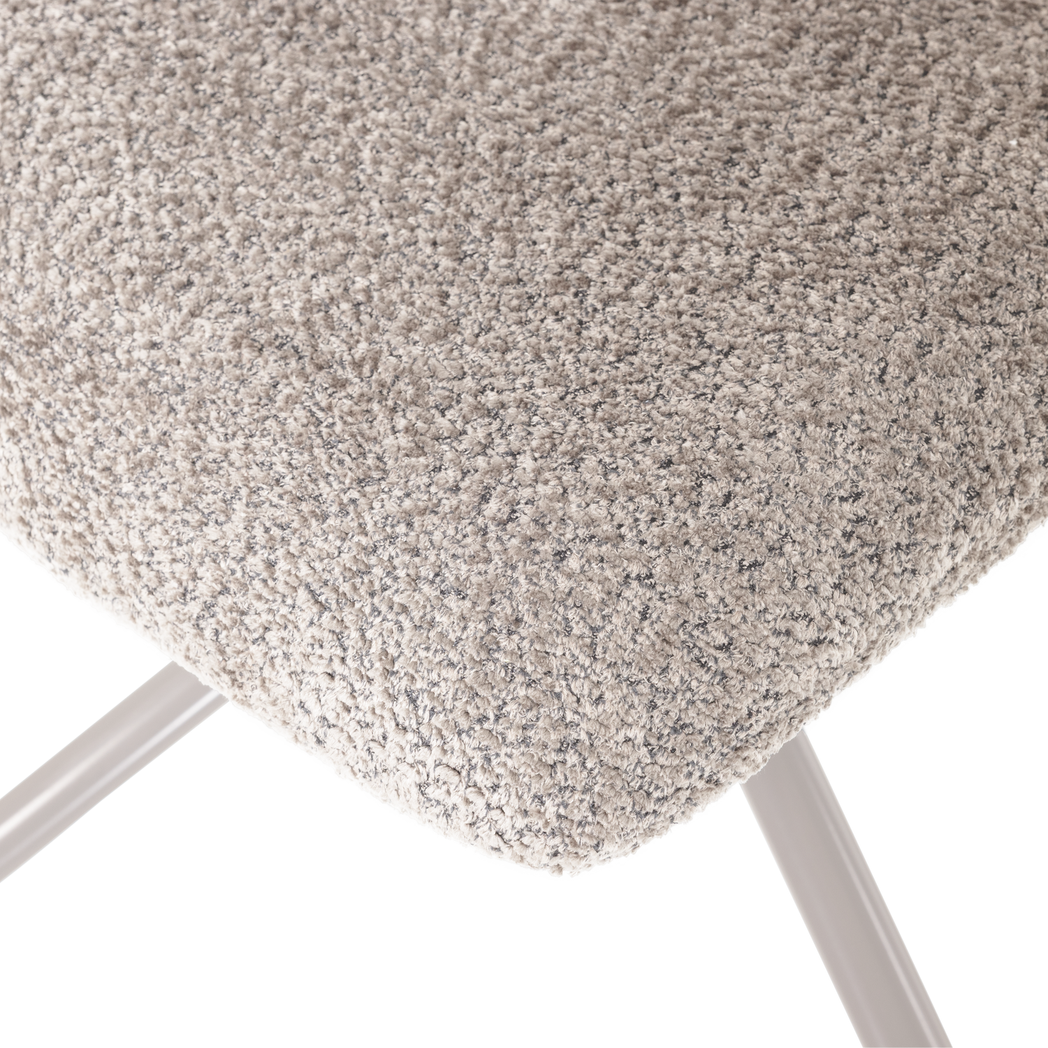 SOREN VERSTELBARE DRAAIFAUTEUIL WOLLIG GRIJS