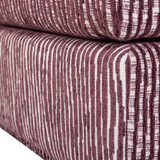 LOU HOCKER MET DESSIN BORDEAUXROOD [fsc]