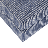 LOU HOCKER MET DESSIN GRIJSBLAUW [fsc]