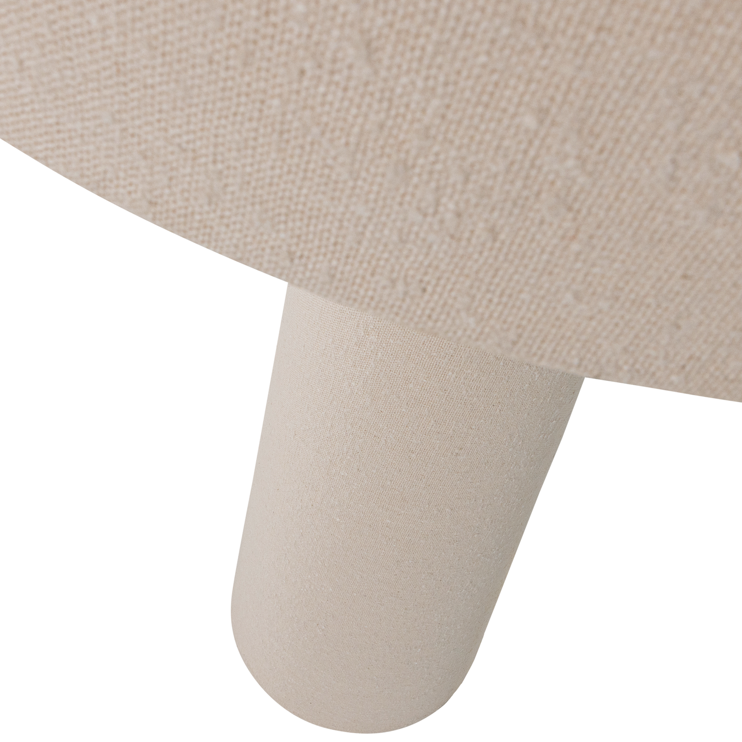 LOFT VLOERLAMP XXL METAAL/BOUCLE NATUREL 160XO70 CM
