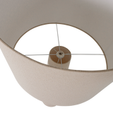 LOFT VLOERLAMP XXL METAAL/BOUCLE NATUREL 160XO70 CM