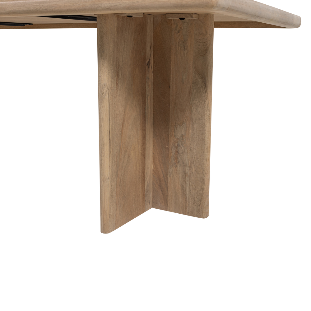 ATO EETTAFEL 220X90 CM MANGOHOUT NATUREL