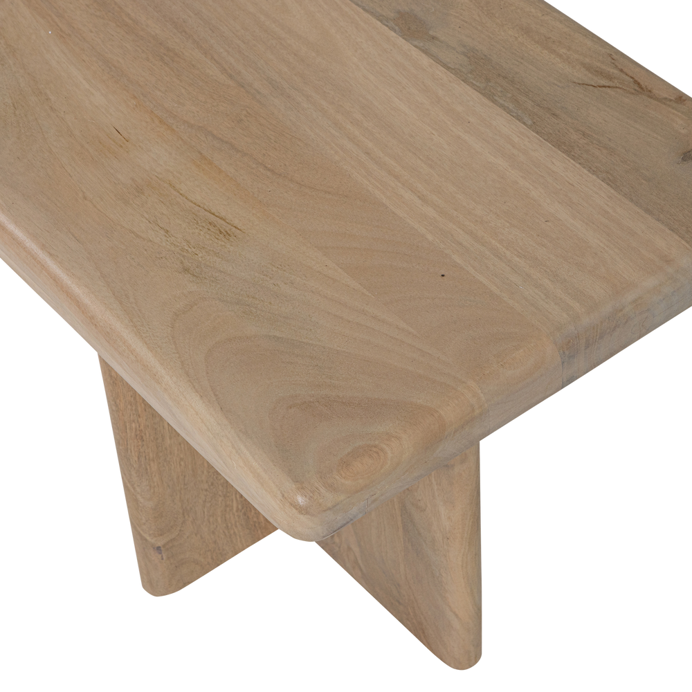 ATO EETBANKJE 220X45 CM MANGOHOUT NATUREL
