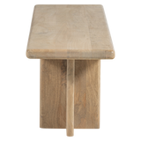 ATO EETBANKJE 220X45 CM MANGOHOUT NATUREL