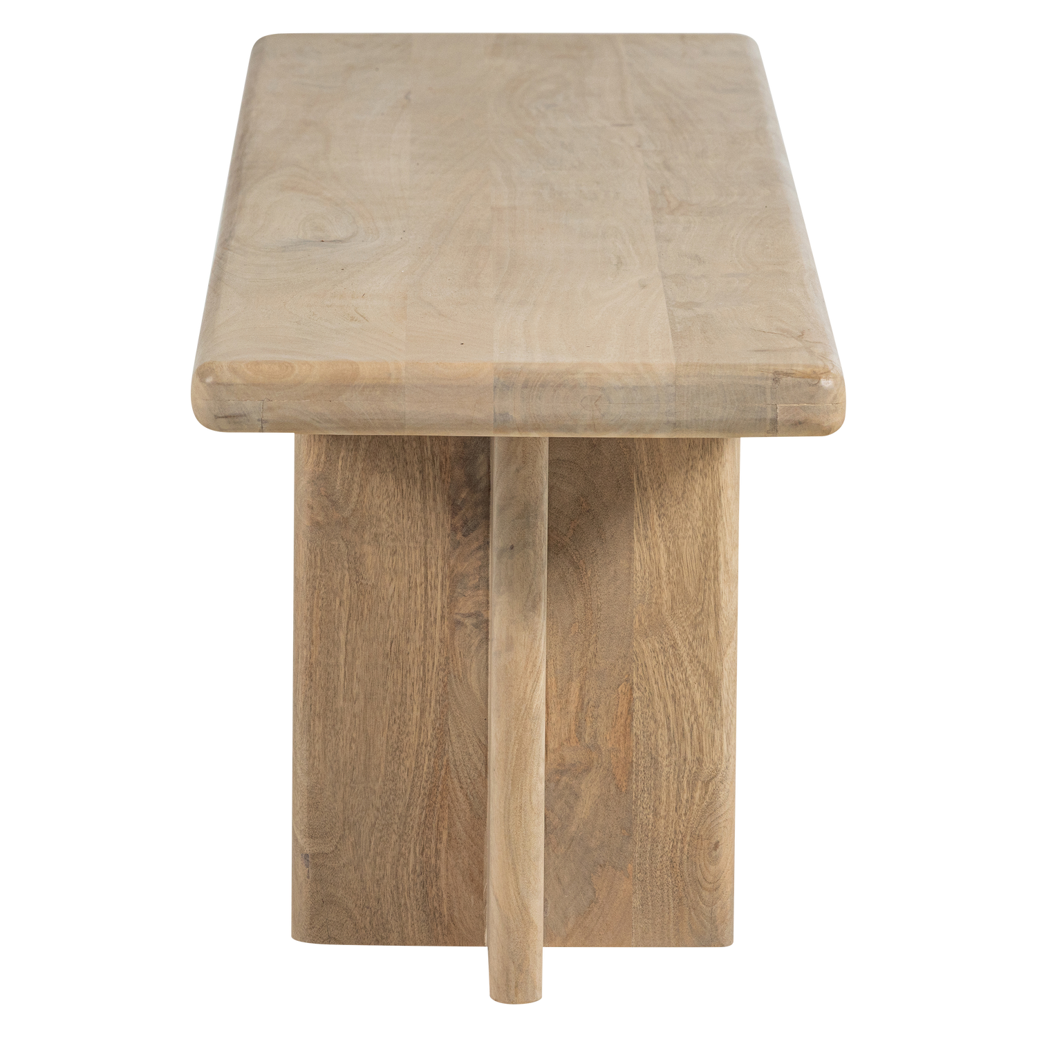 ATO EETBANKJE 220X45 CM MANGOHOUT NATUREL